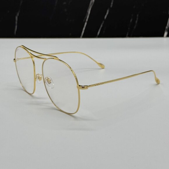 NEW GG1479S 001 GUCCI GOLD WOMEN GUCCI EYEGLASSES - Picture 6 of 13